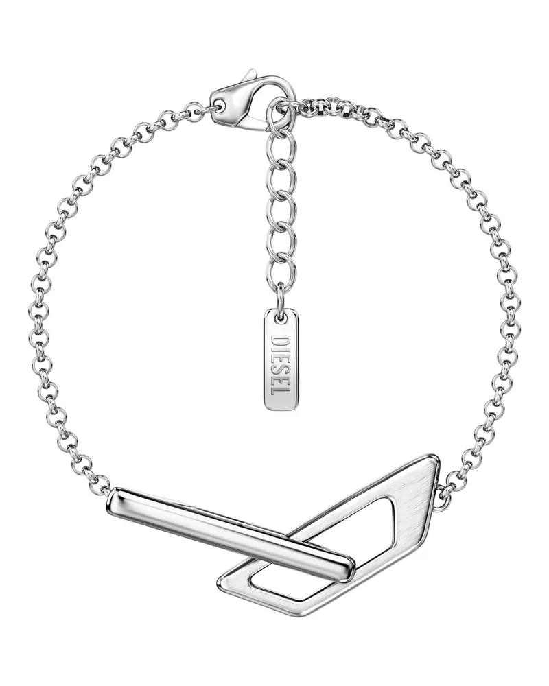 Diesel Kettenarmband aus Edelstahl - Armbänder - Unisex - Silber Silber