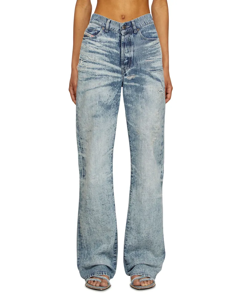 Diesel Regular Jeans - 1971 D-Sent - Jeans - Damen - Blau Blau