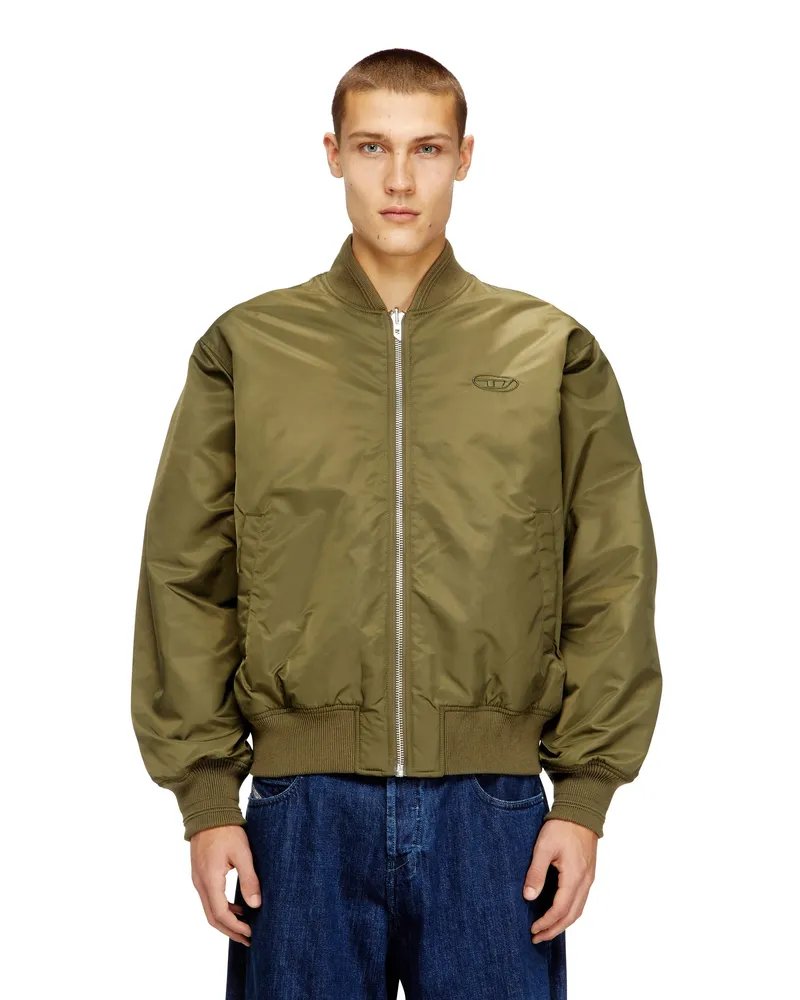 Diesel Gesteppte Bomberjacke mit Oval-D-Stickerei - Winterjacken - Herren - Bunt Bunt