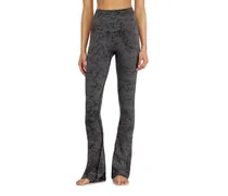 Fared leggings mit Utility-Print - Hosen - Damen - Grau