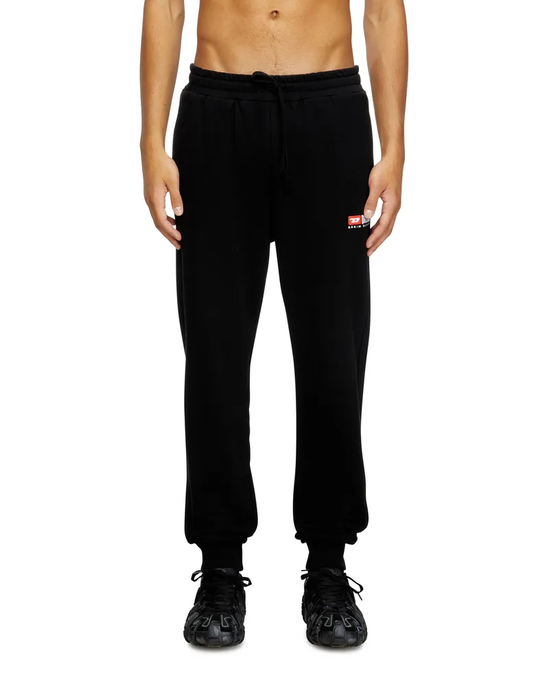 Diesel Trackhose mit Logo-Stickerei - Hosen - Herren - Schwarz Schwarz