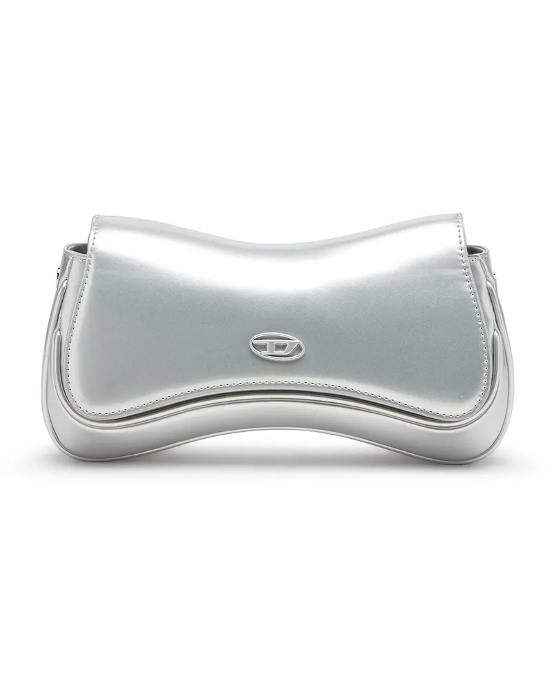 Diesel Play-Clutch in metallic PU - Abendtaschen - Damen - Silber Silber