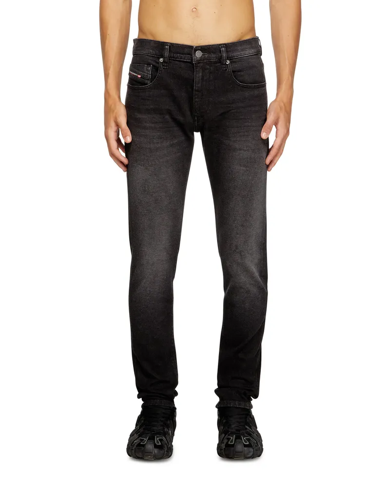 Diesel Slim Jeans - 2019 D-Strukt - Jeans - Herren - Schwarz Schwarz