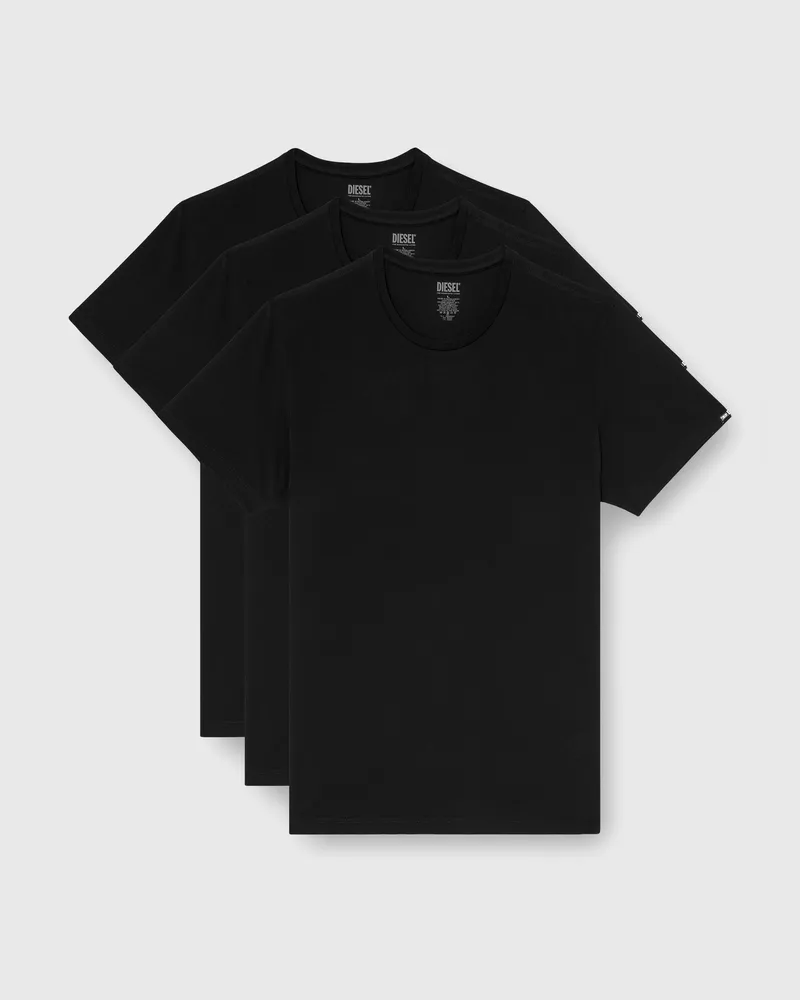 Diesel Set aus 3 T-Shirts aus Baumwolle - Oberteile - Herren - Schwarz Schwarz