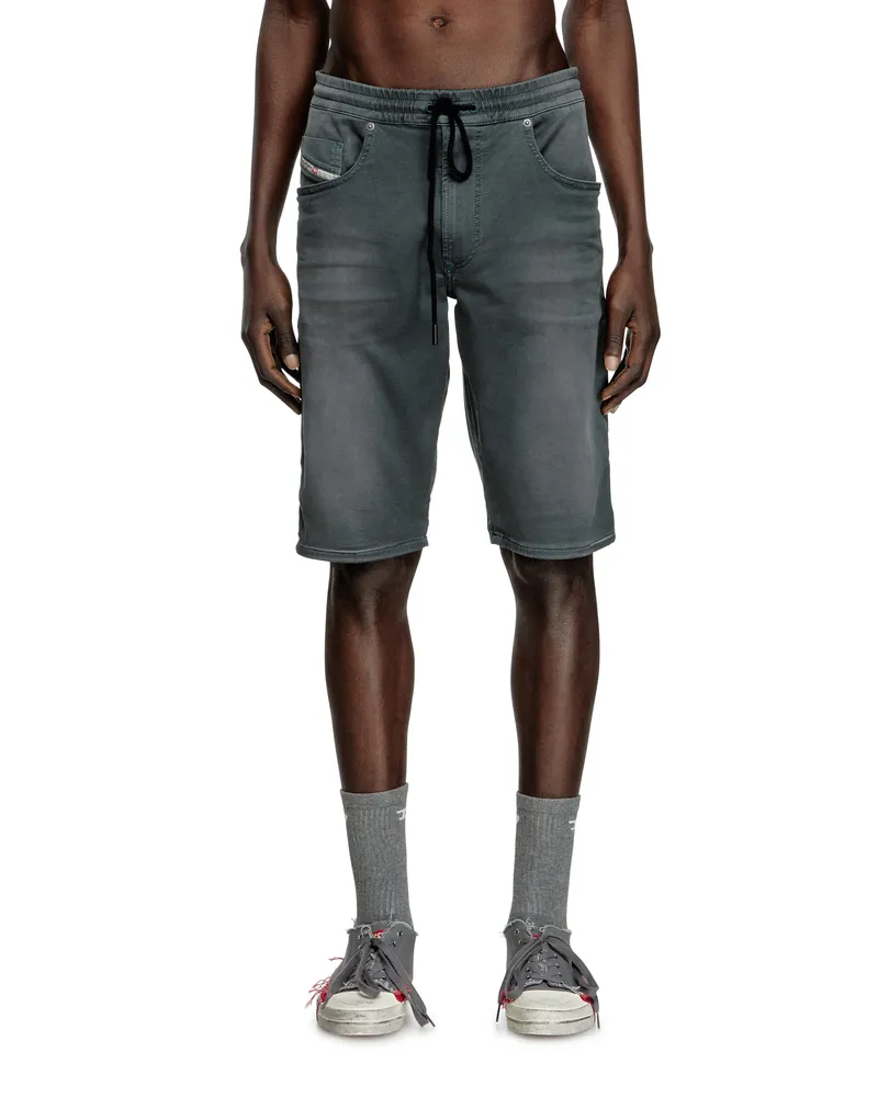 Diesel Chinoshorts aus JoggJeans - Denim Kurze Hose - Herren - Grau Grau