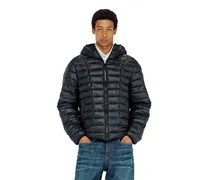 Steppjacke mit tonalen Paspeln - Winterjacken - Herren - Schwarz