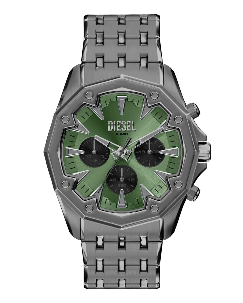 Diesel Stinger gunmetal Edelstahl-Uhr - Uhren - Herren - Grau Grau