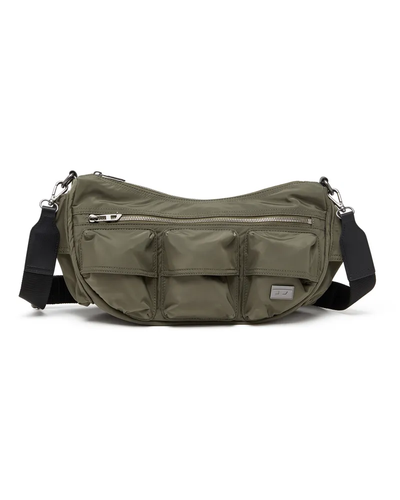 Diesel Multi-Pkts-Multipocket-Utility-Tasche - Schultertaschen - Unisex - Grün Grün