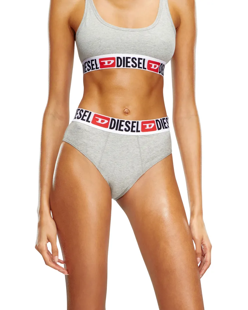 Diesel Gerippte Briefs mit hohem Bund im Dreierpack - Panties - Damen - Bunt Bunt
