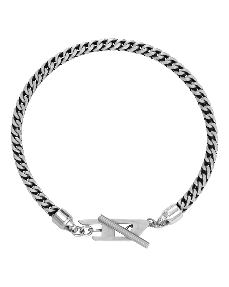 Diesel Kettenarmband aus Edelstahl - Armbänder - Unisex - Silber Silber
