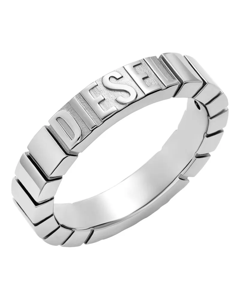 Diesel Edelstahlband Ring - Ringe - Unisex - Silber Silber