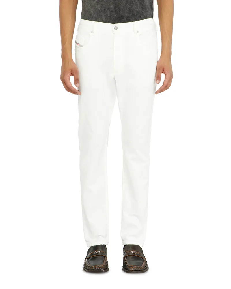 Diesel Regular Regular Waist 2032 D-Krooley-BW Joggjeans,, Elastischer Bund Weiss