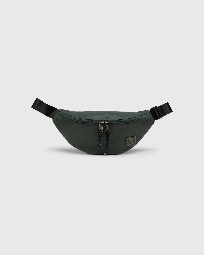 Diesel D-Pack - Gürteltasche aus Nylon mit Emblem-Logo - Schultertaschen - Unisex - Grün Grün