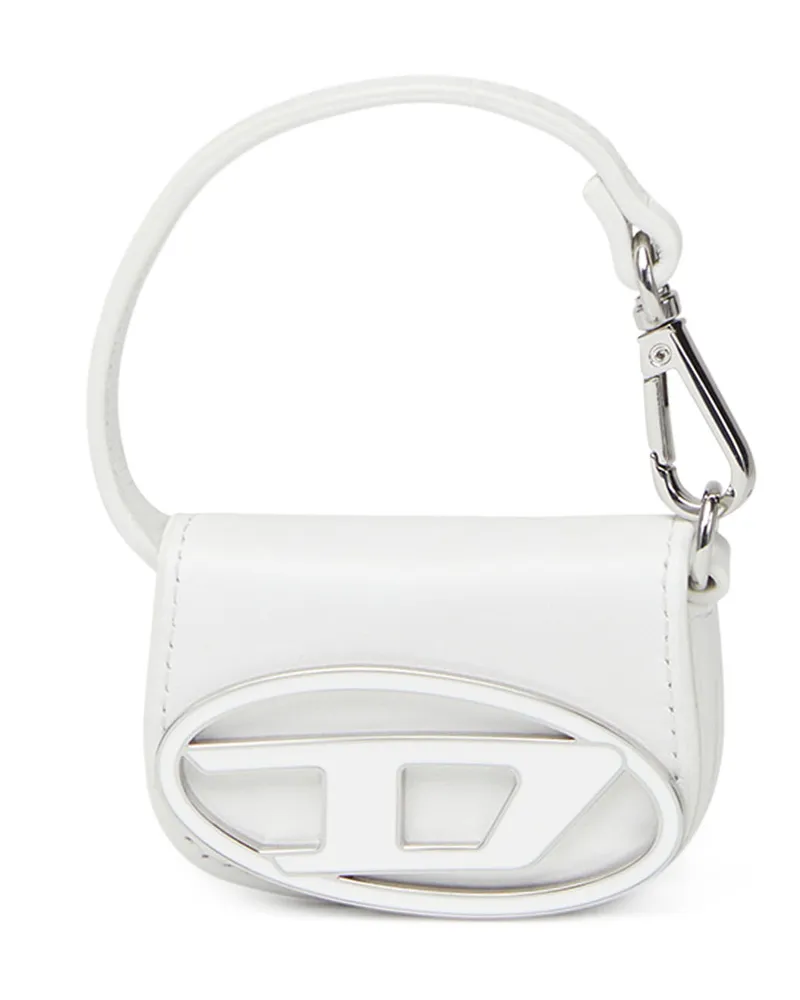 Diesel Taschenanhänger aus Leder - Charms und Schlüsselanhänger - Damen - Weiss Weiss