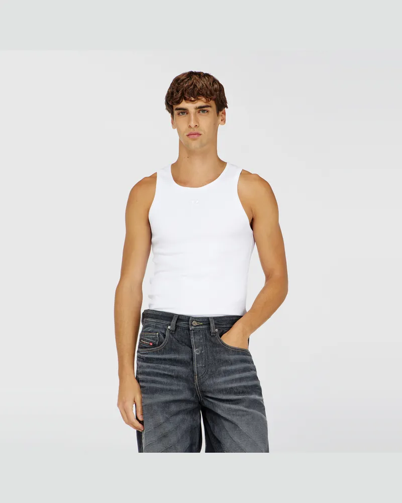 Diesel T-Shirts - Herren - Weiss Weiss