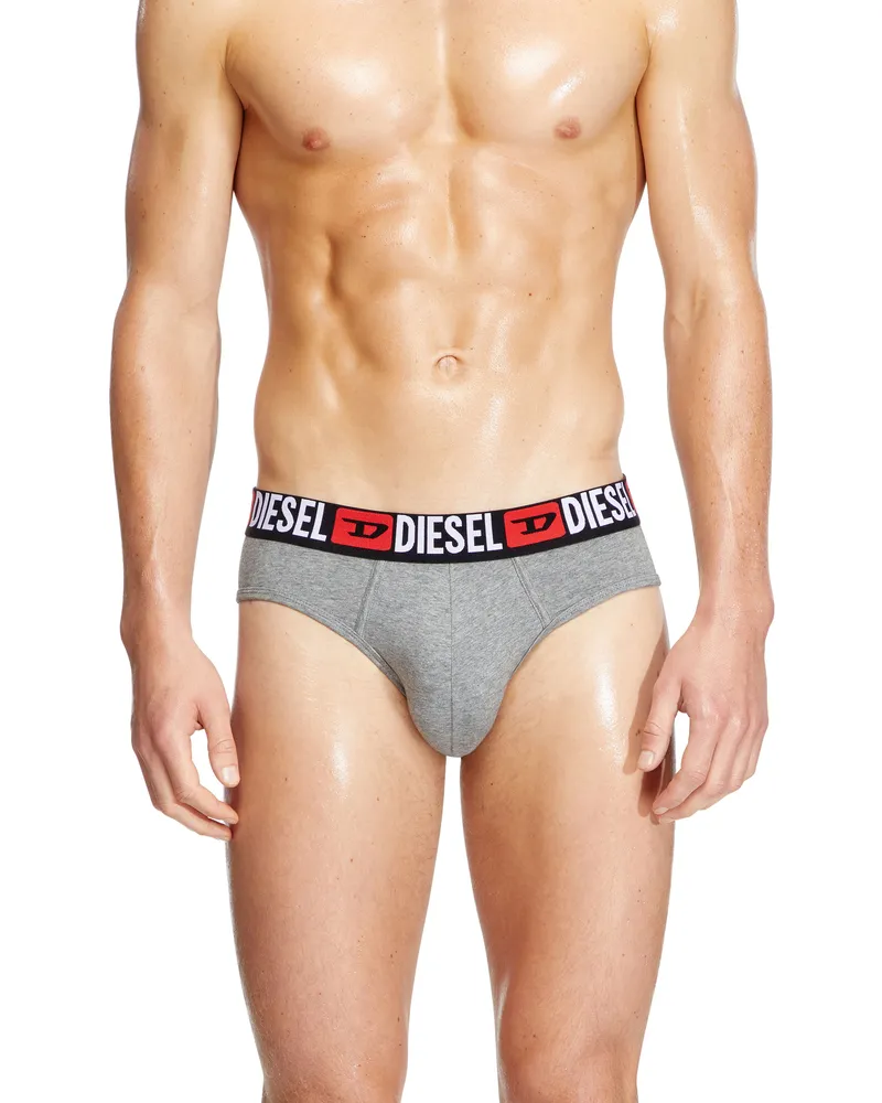 Diesel Einfarbige Briefs im Dreierpack - Slips - Herren - Bunt Bunt