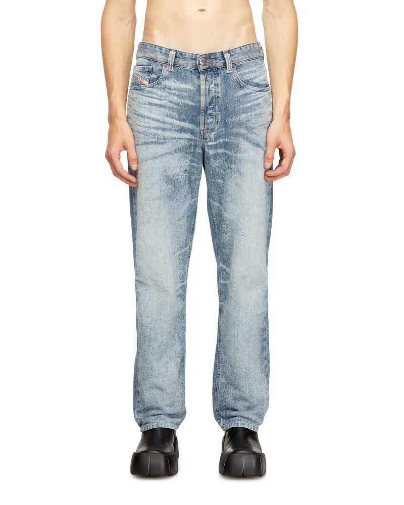 Diesel Regular Jeans - 2024 D-Macs - Jeans - Herren - Blau Blau