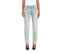 Slim Jeans Low Waist 1992 D-Jiann, Hellblau, Knopfverschluss