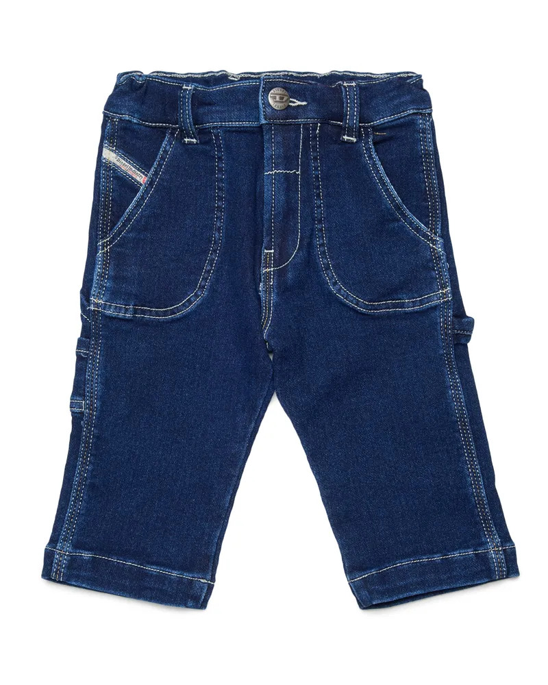 Diesel Regular Jeans-D-Bart Blau