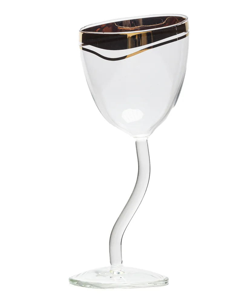 Diesel Kelch aus Glas - Gläser - Unisex - Weiss Weiss