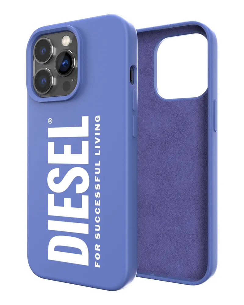 Diesel Silikon Case für iPhone 13 / 13 Pro - Schutzhüllen - Unisex - Blau Blau