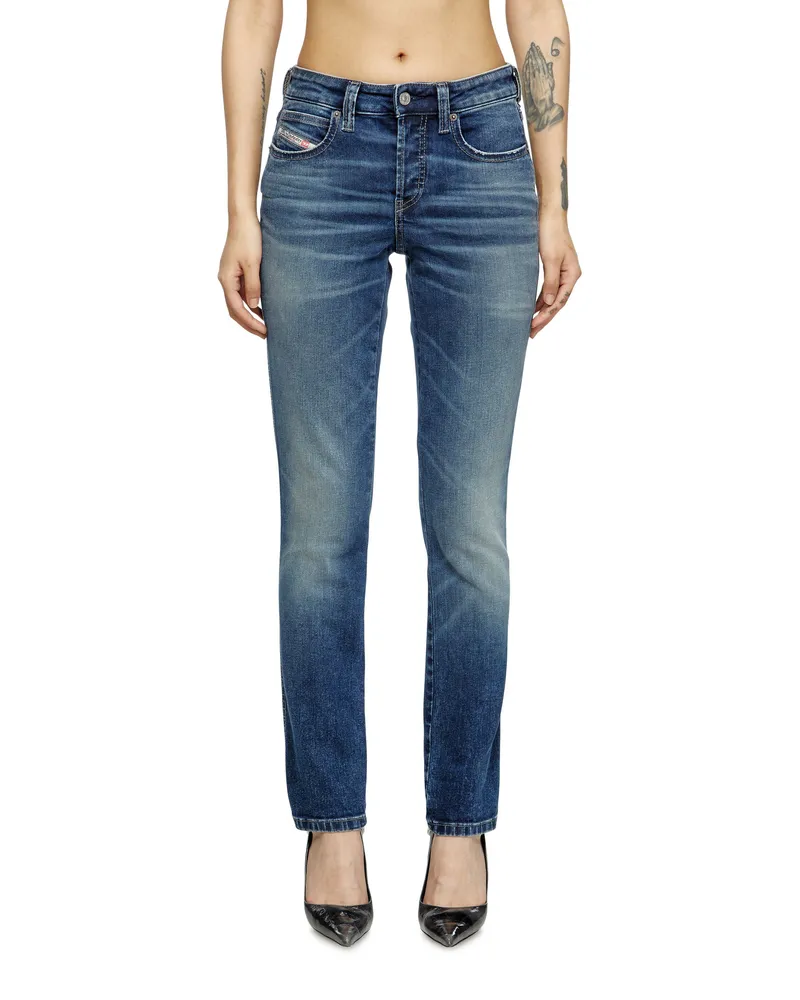 Diesel Slim Jeans - 1992 D-Jiann - Jeans - Damen - Blau Blau