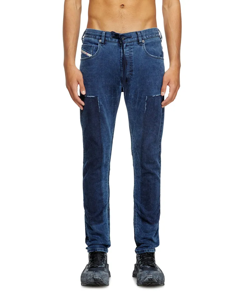 Diesel Regular 2032 D-Krooley Joggjeans - Jeans - Herren - Blau Blau