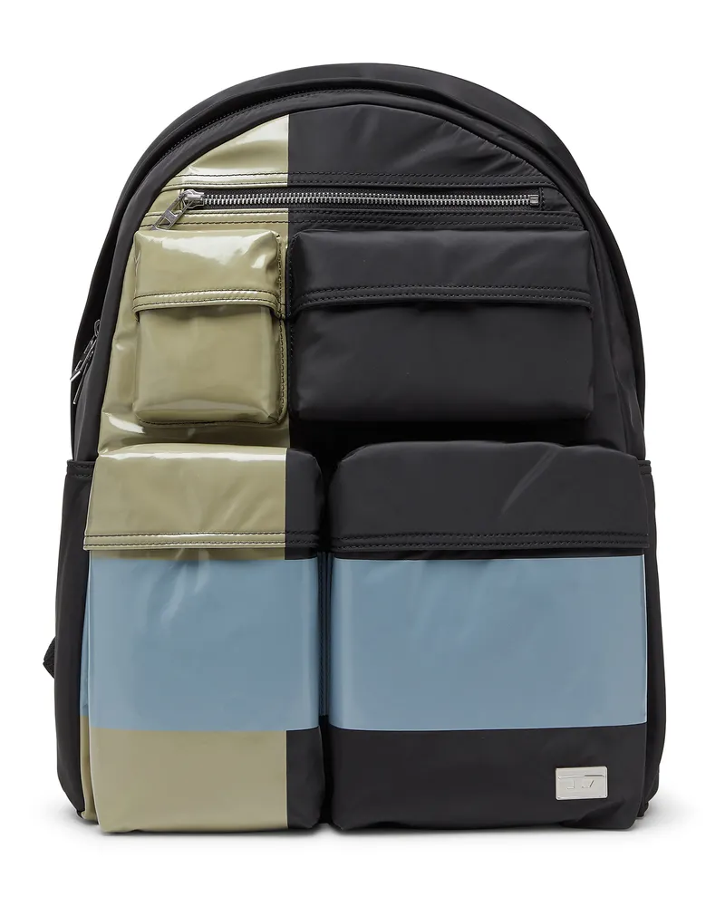 Diesel Multi-Pkts - Color-block Rucksack mit mehreren Taschen - Rucksäcke - Unisex - Bunt 