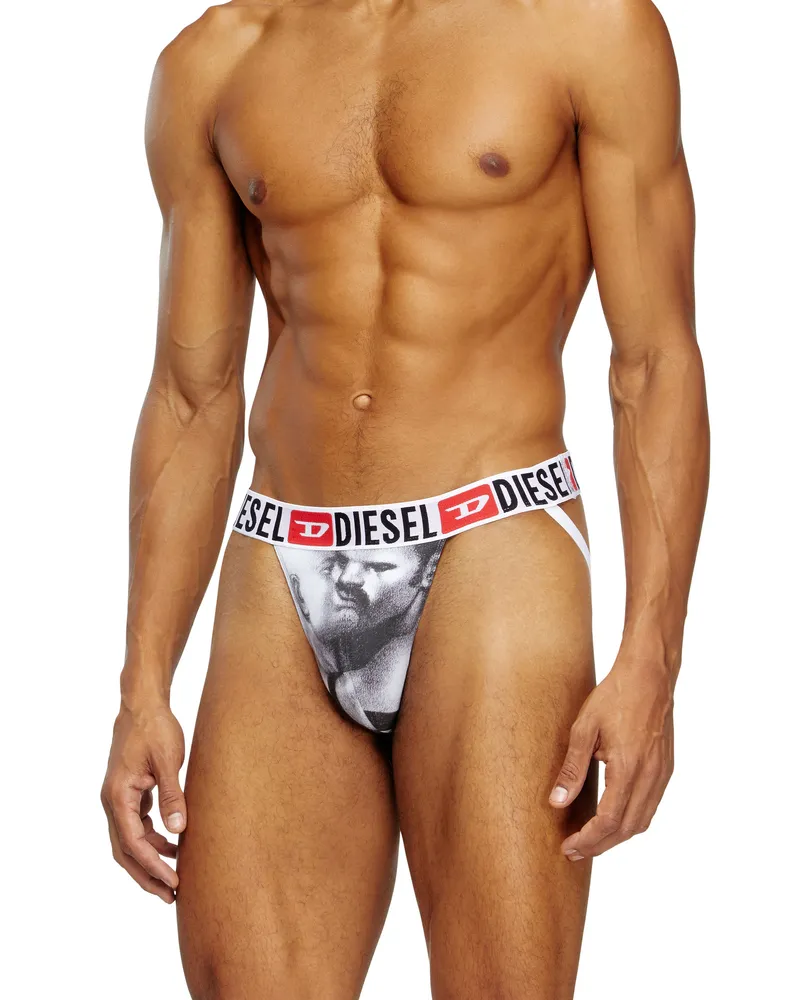 Diesel Jockstrap mit Grafik-Print - Jockstraps - Herren - Weiss Weiss