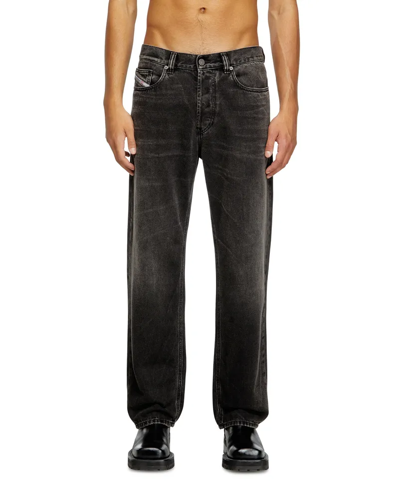 Diesel Regular Jeans - 2024 D-Macs - Jeans - Herren - Schwarz Schwarz