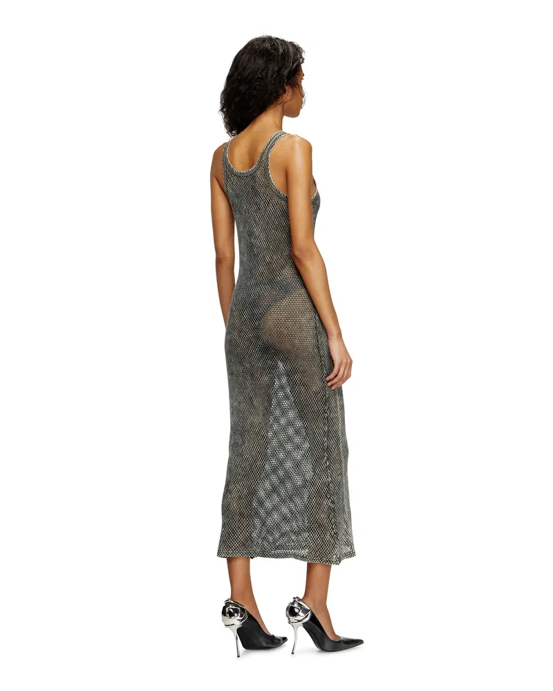 Diesel Strand-Cover-up aus Mesh - Out of water - Damen - Braun Braun