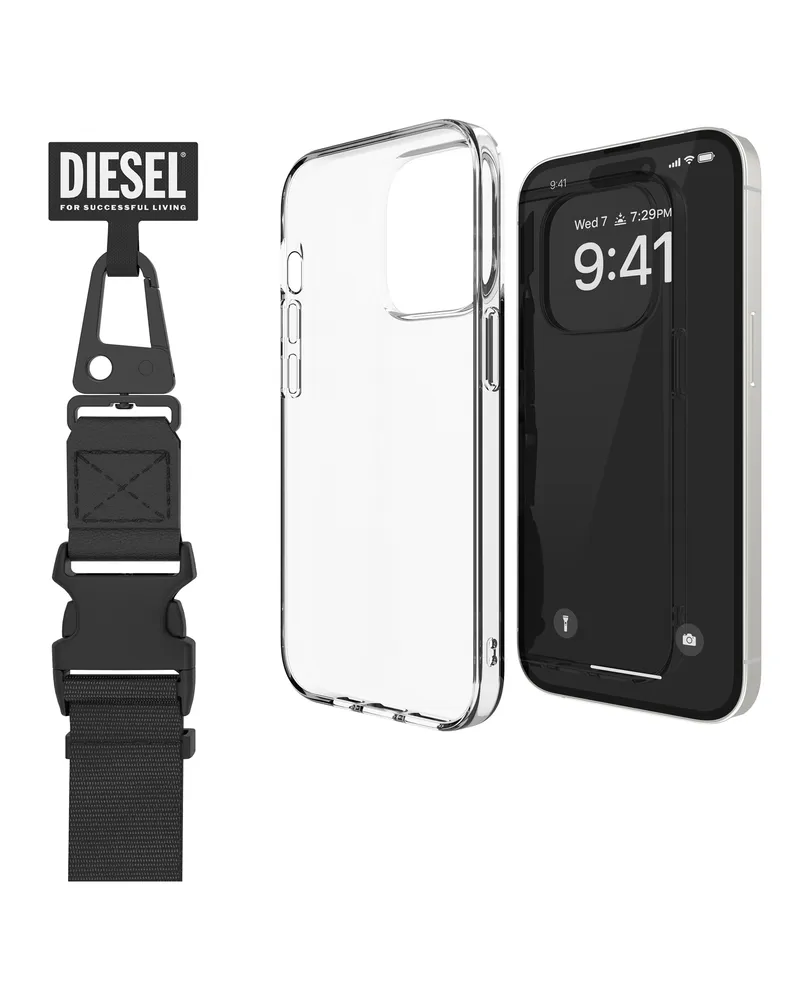 Diesel Universal Necklace Insert - Universal straps - Unisex - Schwarz Schwarz