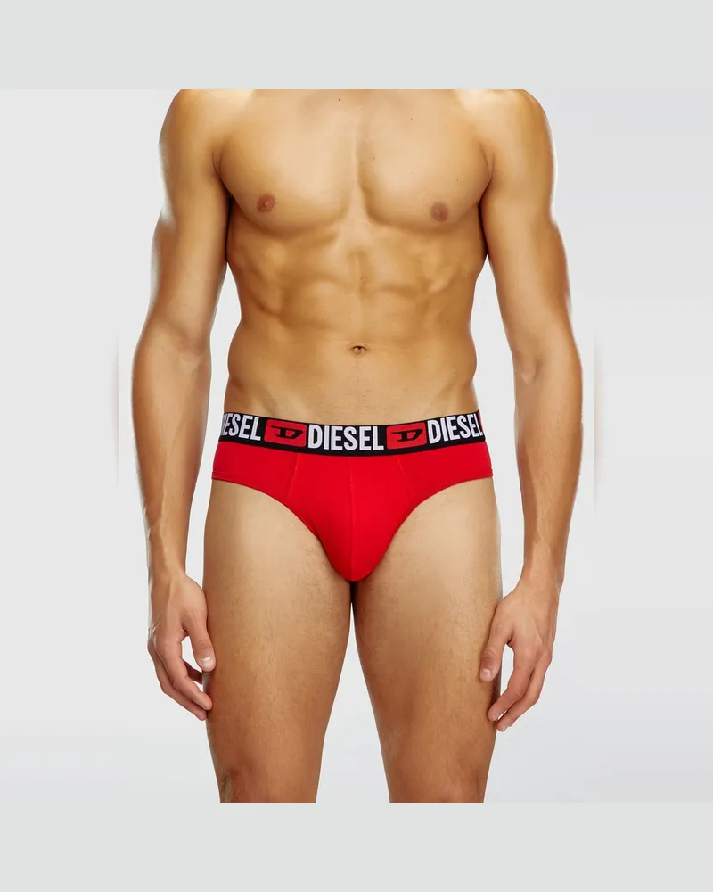 Diesel Einfarbige Briefs im Dreierpack - Slips - Herren - Bunt Bunt