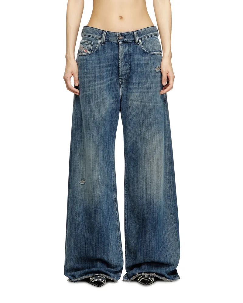 Diesel Relaxed Jeans - 1996 D-Sire - Jeans - Damen - Blau Blau