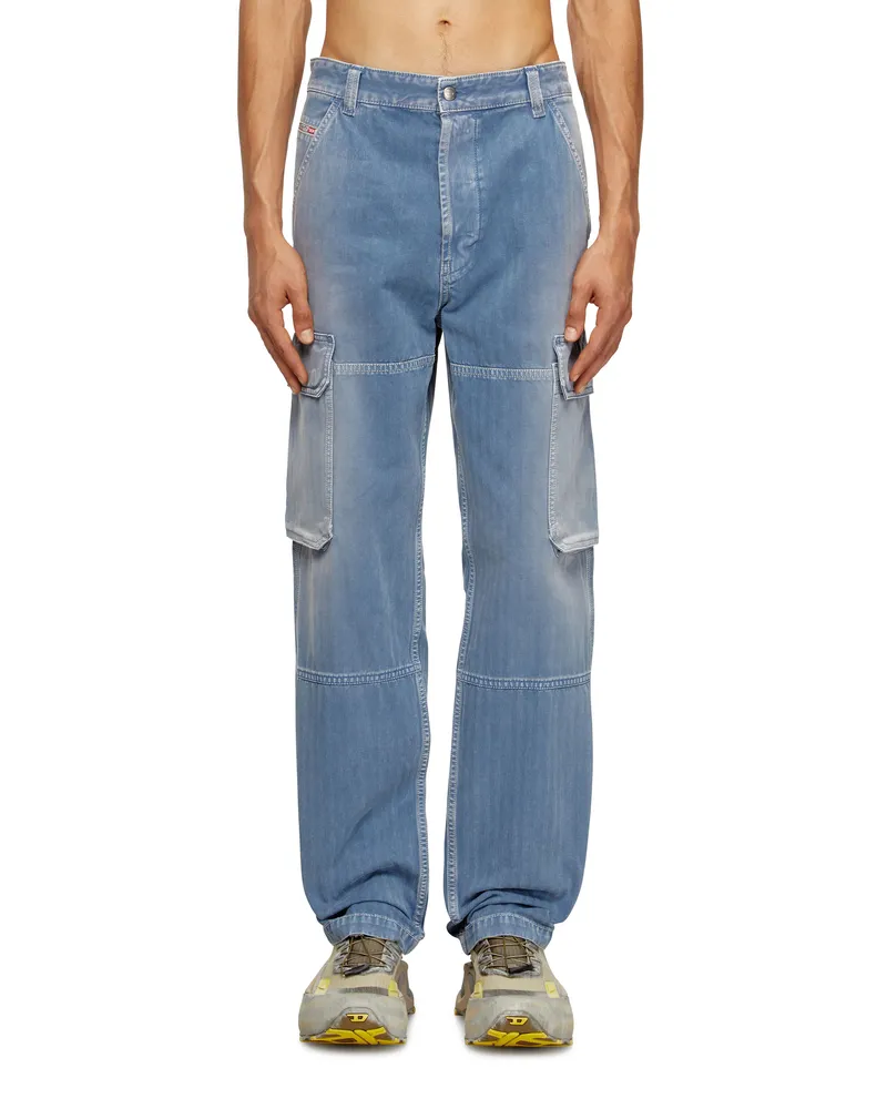 Diesel Regular Jeans - D-Uty - Jeans - Herren - Blau Blau
