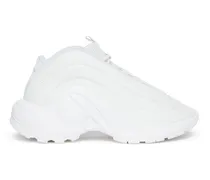 Monochrome gesteppte Sneakers - Schuhe - Unisex - Weiss