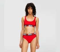 Bralette mit Logoband - BHs - Damen - Rot