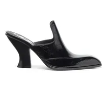 D-Luffy - Mules im Lackleder im Western-Stil - Mokassins und Mules - Damen - Schwarz