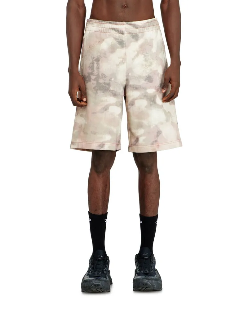 Diesel Sweatshorts mit digitalem Camouflage-Print - Kurze Hosen - Herren - Bunt Bunt