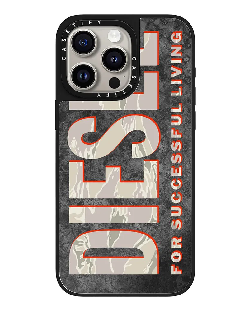 Diesel MagSafe Tarn-Hülle iPhone 15 Pro Max - Schutzhüllen - Unisex - Bunt Bunt