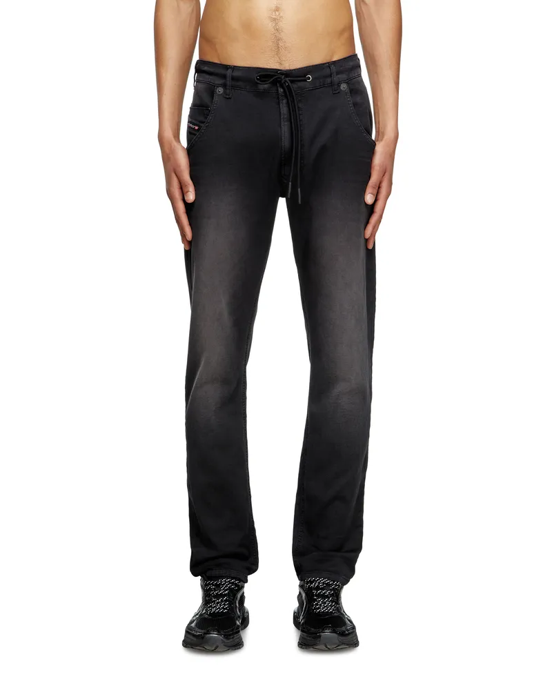 Diesel Regular Regular Waist 2032 D-Krooley Joggjeans, Farbig, Reißverschluss Schwarz