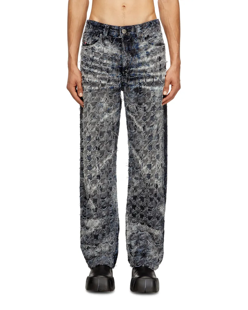Diesel Relaxed Jeans - 1980 D-Eeper - Jeans - Herren - Blau Blau