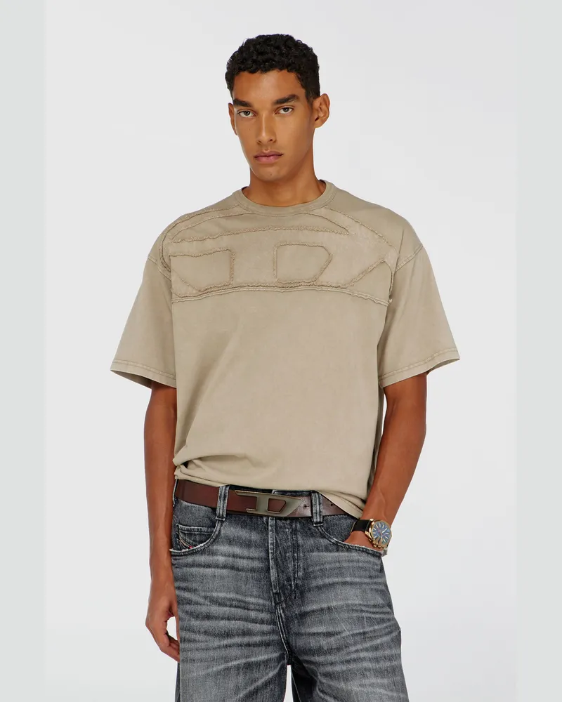 Diesel T-Shirts - Herren - Beige Beige