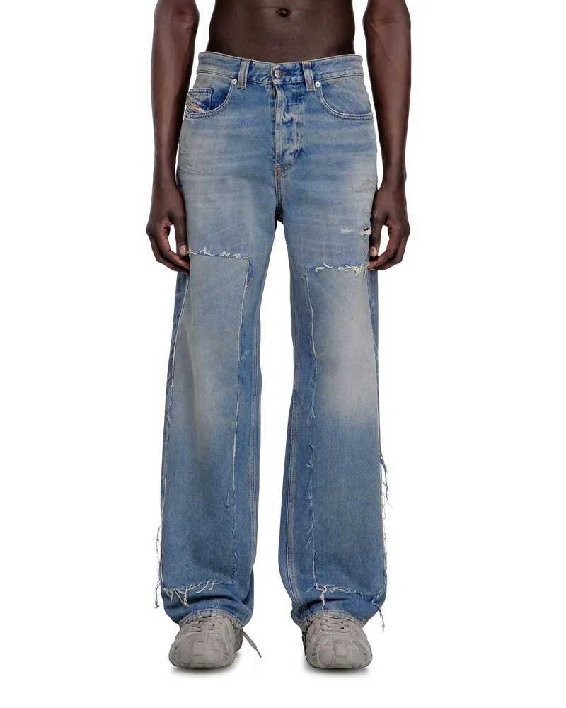 Diesel Relaxed Jeans - 2001 D-Macro - Jeans - Herren - Blau Blau