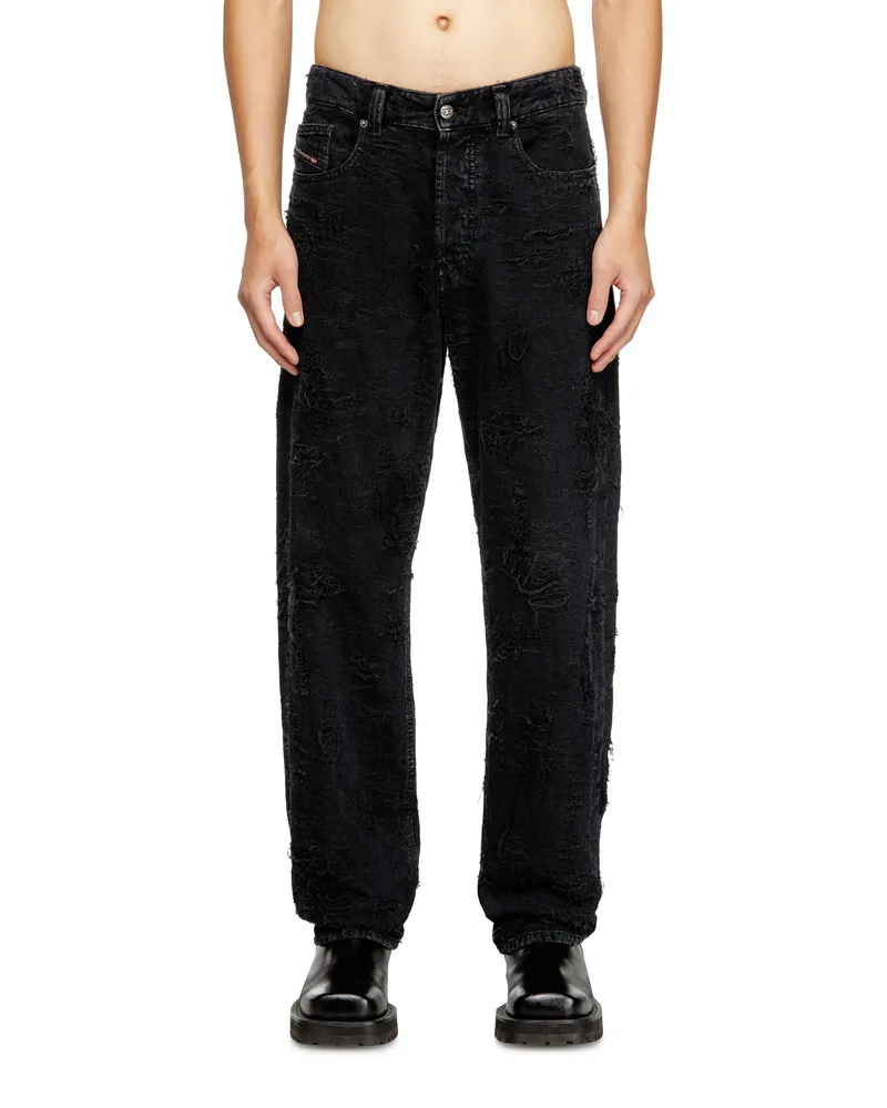 Diesel Regular Jeans - 2024 D-Macs - Jeans - Herren - Schwarz Schwarz