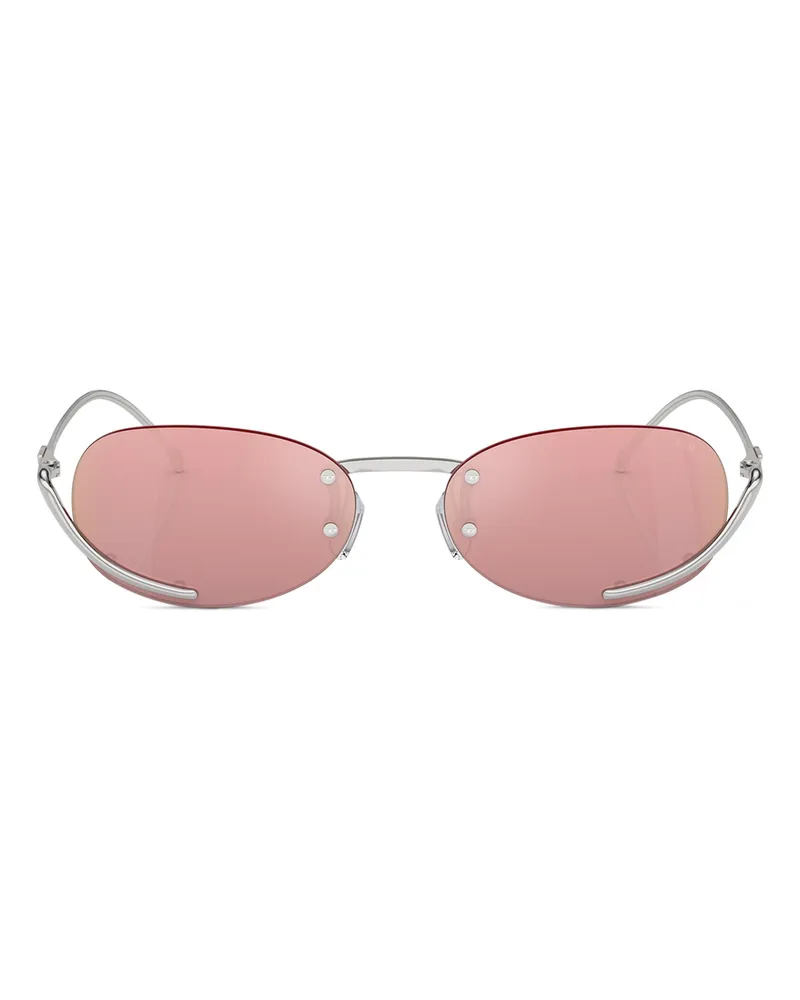 Diesel Ovaler Modell Brille - Sonnenbrille - Unisex - Rosa Rosa