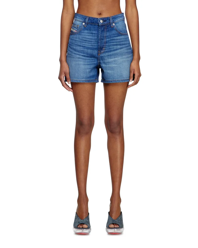 Diesel Shorts aus Denim - Kurze Hosen - Damen - Blau Blau