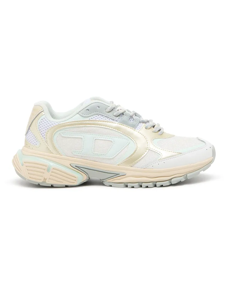 Diesel S-Pro-V-Dense-Laufschuhe mit metallischen Details - Sneakers - Damen - Weiss Weiss
