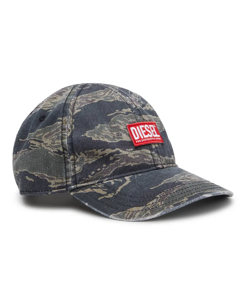 Diesel Basecap mit Camouflage-Print - Hüte - Herren - Grün Grün