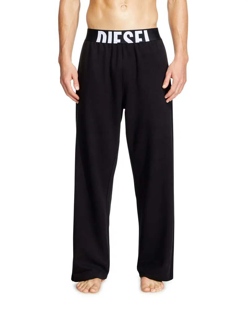 Diesel Pyjamahose - Hosen - Herren - Schwarz Schwarz